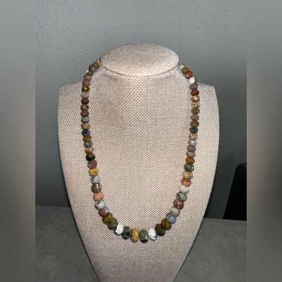 Natural multicolored bead necklace by Jay King - Picture 2 of 10